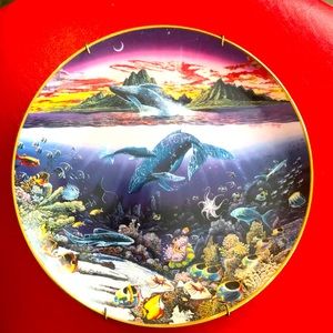 Danbury Mint Underwater Paradise collector’s plate